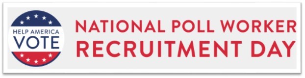 National Poll Worker Recruitment Day banner image